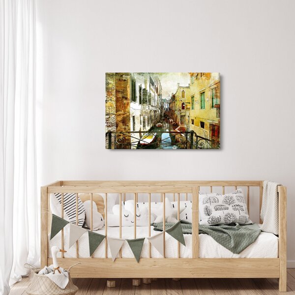 Slika - Aleja v Benetkah (90x60 cm)