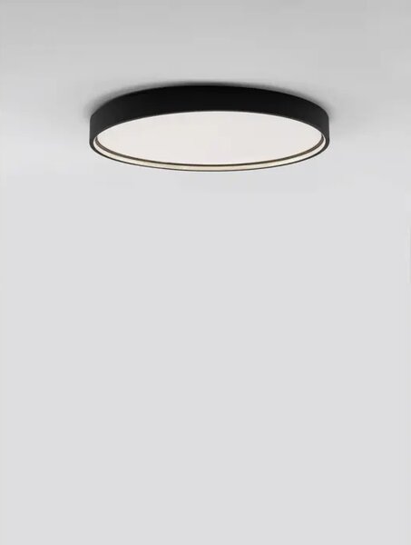 OLAF PLAFONSKA SVJETILJKA LED 60W/3000K/4800lm/DIMM/IP20/CRNA NL9085234