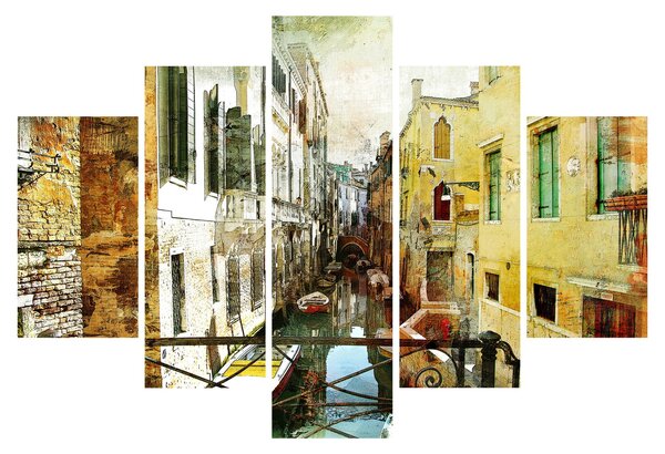 Slika - Aleja v Benetkah (150x105 cm)