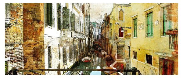 Slika - Aleja v Benetkah (120x50 cm)