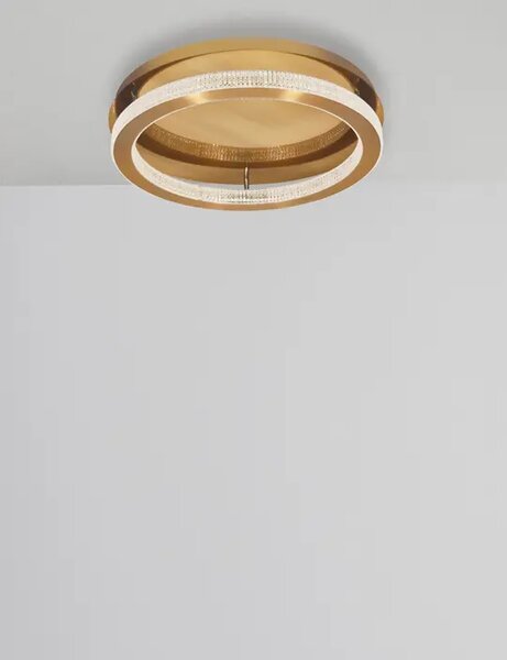 FIORE PLAFONSKA SVJETILJKA LED 40W/3000K/2139lm/DIMM/IP20/ZLATNA NL9285420