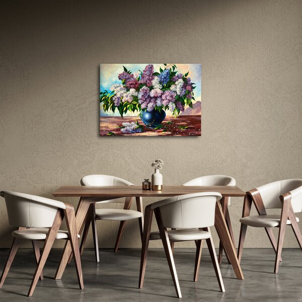 Slika - Šopek lila (70x50 cm)