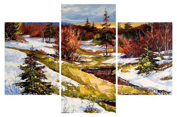 Slika - Prihod pomladi (90x60 cm)