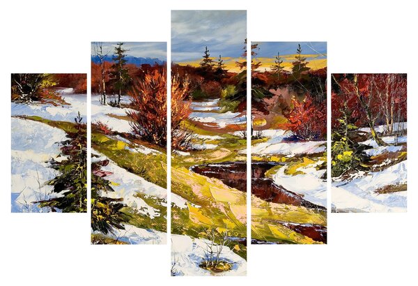 Slika - Prihod pomladi (150x105 cm)