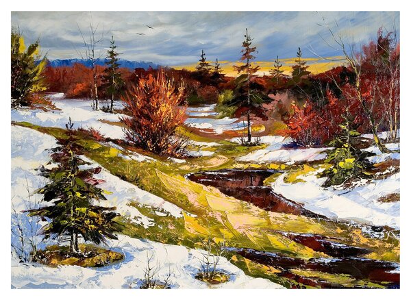 Slika - Prihod pomladi (70x50 cm)