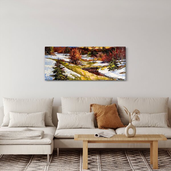 Slika - Prihod pomladi (120x50 cm)