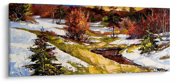 Slika - Prihod pomladi (120x50 cm)