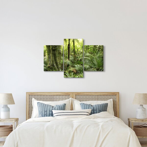 Slika tropskega deževnega gozda (90x60 cm)