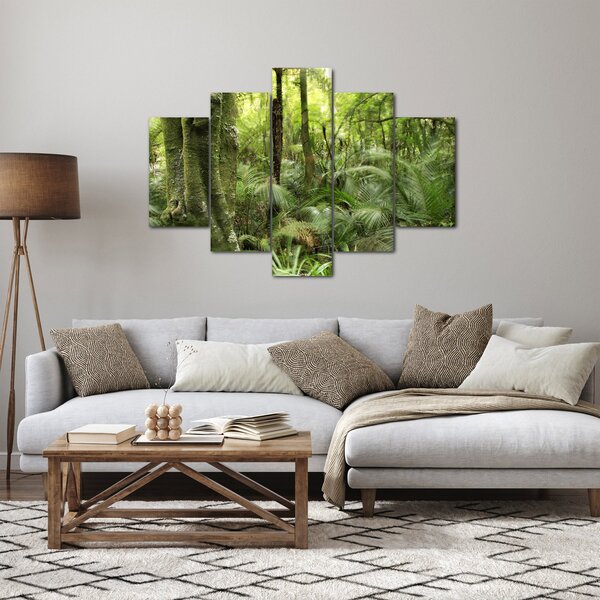 Slika tropskega deževnega gozda (150x105 cm)