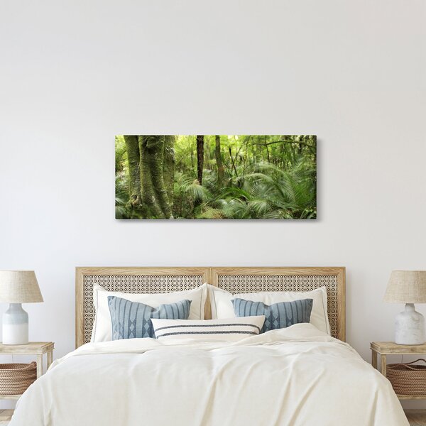 Slika tropskega deževnega gozda (120x50 cm)