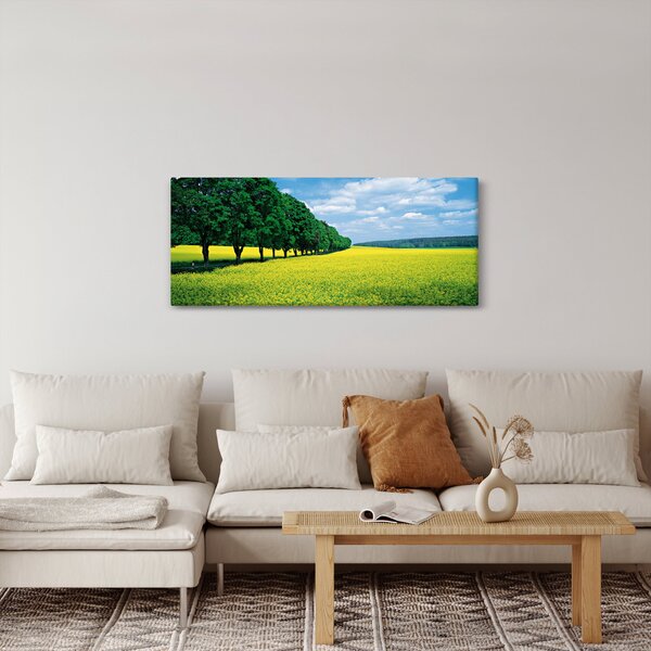 Slika polja z alejo (120x50 cm)