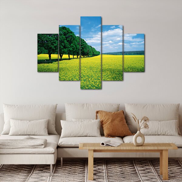 Slika polja z alejo (150x105 cm)