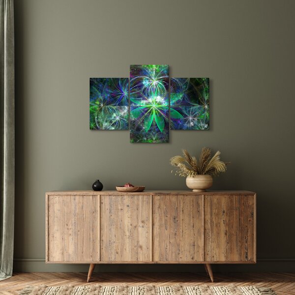 Slika - Abstraktne geometrijske oblike (90x60 cm)