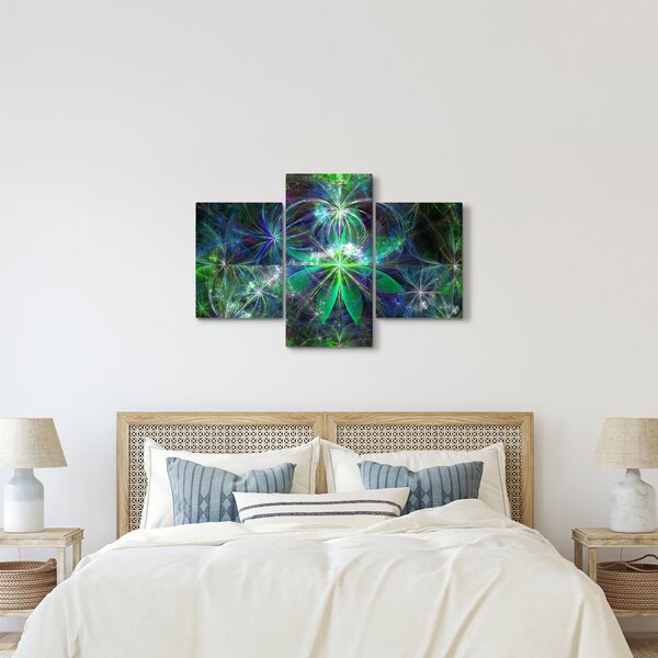 Slika - Abstraktne geometrijske oblike (90x60 cm)