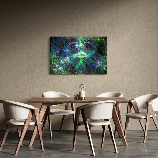 Slika - Abstraktne geometrijske oblike (90x60 cm)