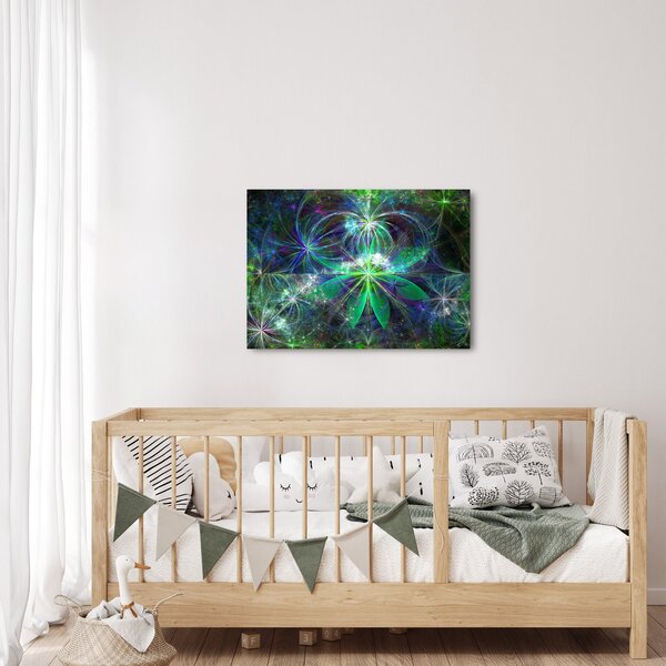 Slika - Abstraktne geometrijske oblike (70x50 cm)