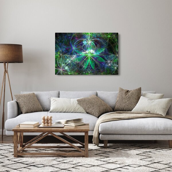 Slika - Abstraktne geometrijske oblike (90x60 cm)