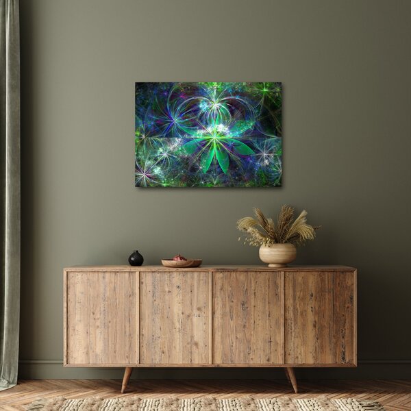 Slika - Abstraktne geometrijske oblike (70x50 cm)