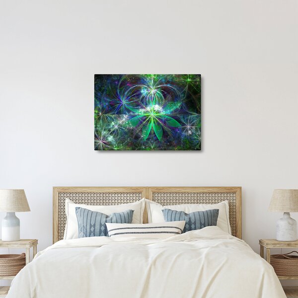 Slika - Abstraktne geometrijske oblike (70x50 cm)