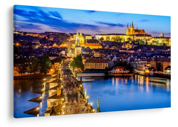 Slika - Karlov most, Praga, Češka (90x60 cm)
