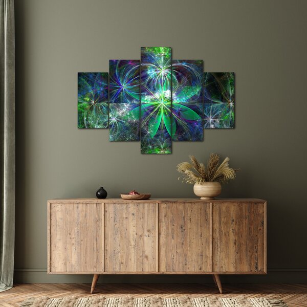 Slika - Abstraktne geometrijske oblike (150x105 cm)