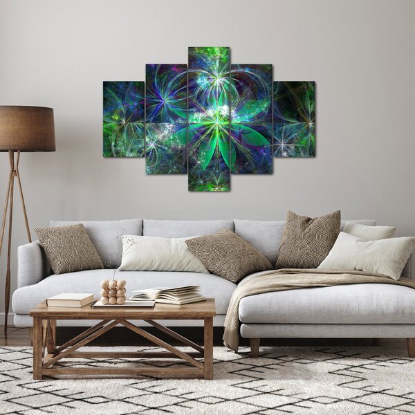 Slika - Abstraktne geometrijske oblike (150x105 cm)