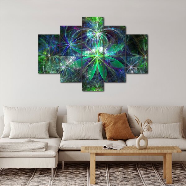 Slika - Abstraktne geometrijske oblike (150x105 cm)