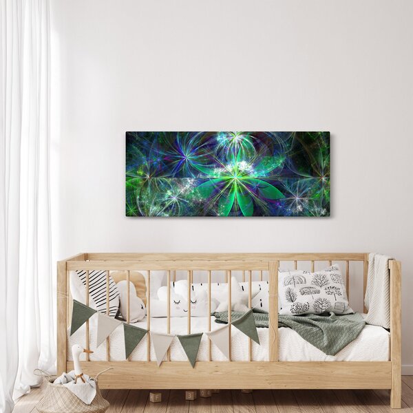 Slika - Abstraktne geometrijske oblike (120x50 cm)