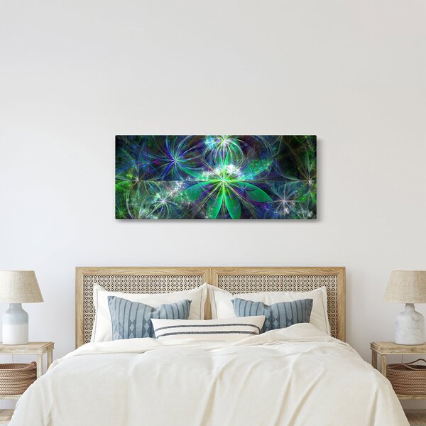 Slika - Abstraktne geometrijske oblike (120x50 cm)