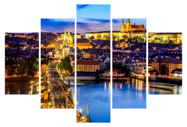 Slika - Karlov most, Praga, Češka (150x105 cm)