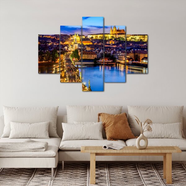 Slika - Karlov most, Praga, Češka (150x105 cm)