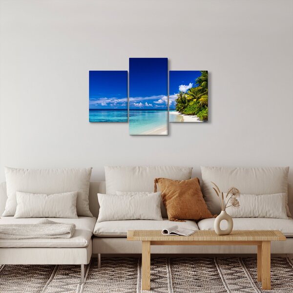 Slika tropske plaže (90x60 cm)