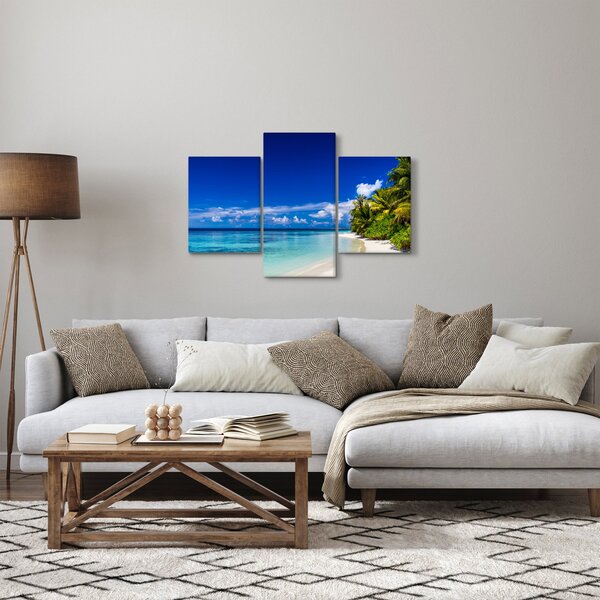 Slika tropske plaže (90x60 cm)