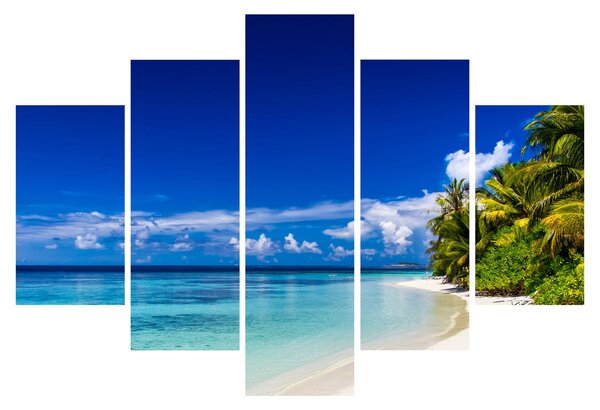 Slika tropske plaže (150x105 cm)