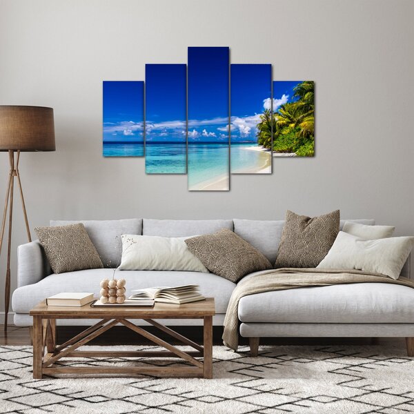 Slika tropske plaže (150x105 cm)