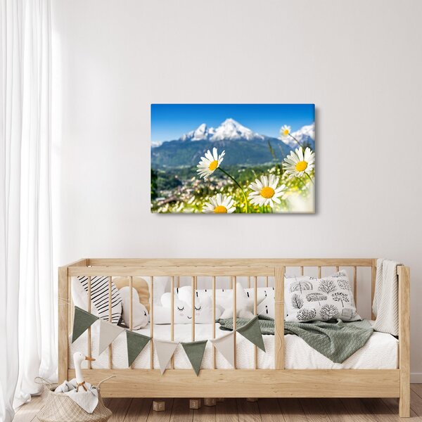 Slika - Pomlad v Alpah (90x60 cm)