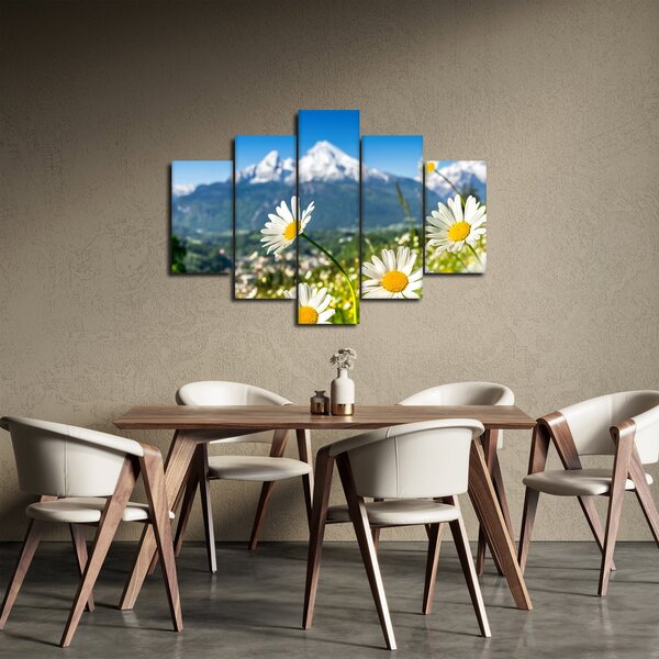 Slika - Pomlad v Alpah (150x105 cm)