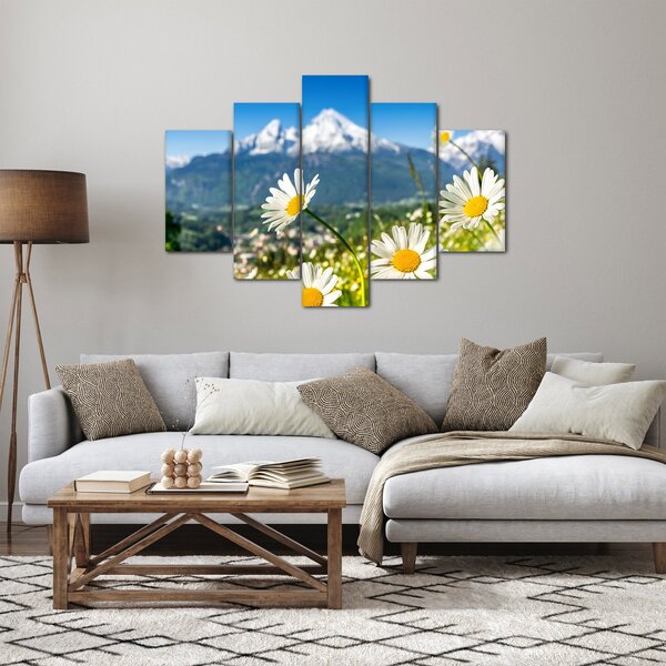 Slika - Pomlad v Alpah (150x105 cm)
