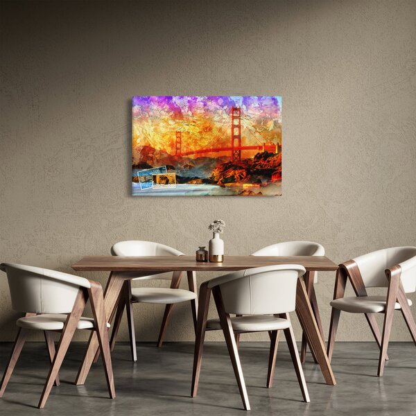 Slika - Golden Gate, San Francisco, Kalifornija (90x60 cm)