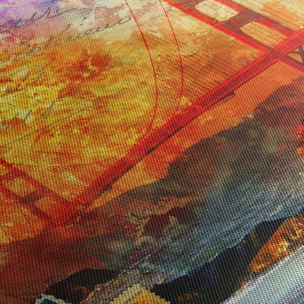 Slika - Golden Gate, San Francisco, Kalifornija (120x50 cm)
