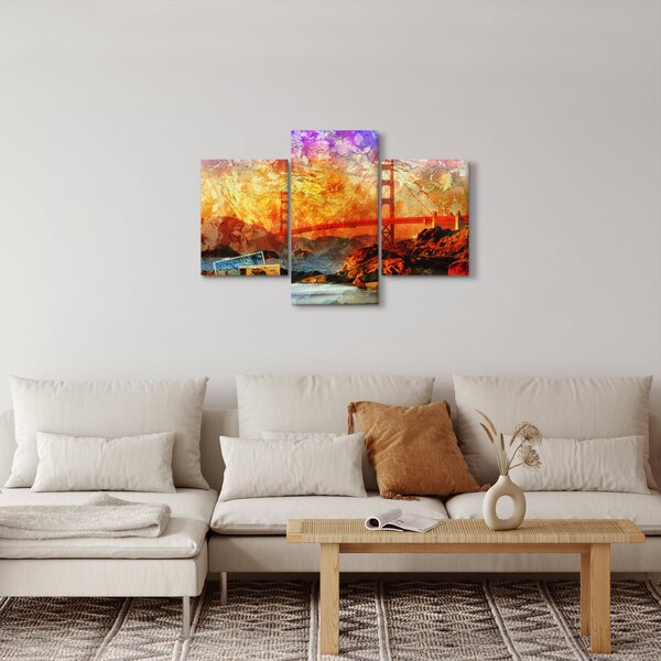 Slika - Golden Gate, San Francisco, Kalifornija (90x60 cm)