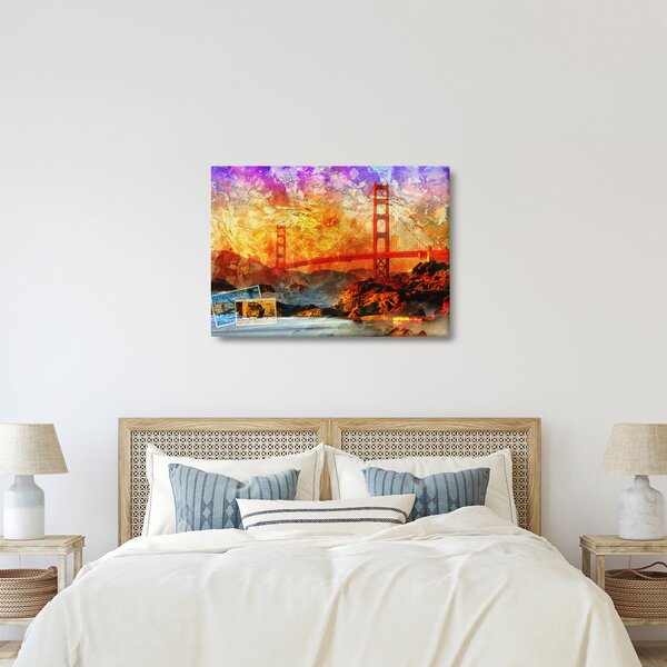 Slika - Golden Gate, San Francisco, Kalifornija (70x50 cm)
