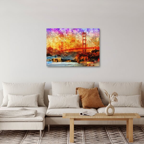 Slika - Golden Gate, San Francisco, Kalifornija (70x50 cm)