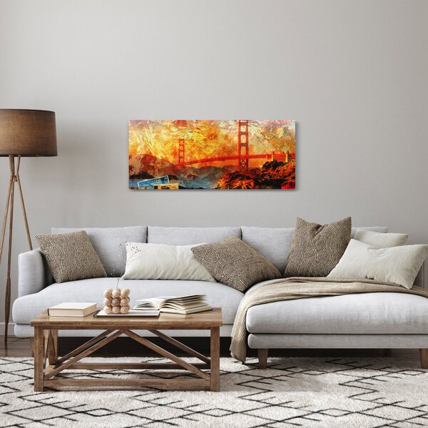 Slika - Golden Gate, San Francisco, Kalifornija (120x50 cm)