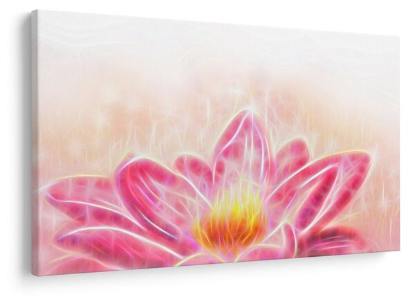Slika lotosovega cveta (90x60 cm)