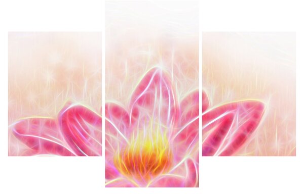Slika lotosovega cveta (90x60 cm)