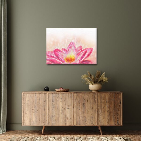 Slika lotosovega cveta (70x50 cm)