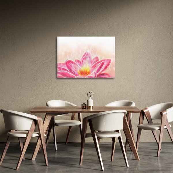 Slika lotosovega cveta (70x50 cm)