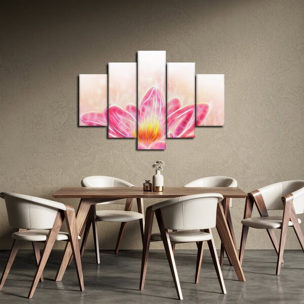 Slika lotosovega cveta (150x105 cm)