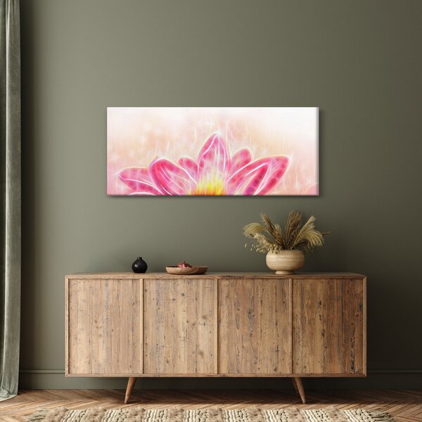 Slika lotosovega cveta (120x50 cm)